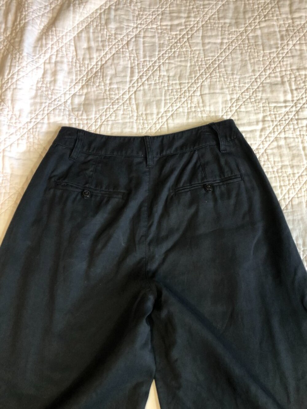 Madewell Women’s Black Slacks Pants, Size 4P - Picture 12 of 15